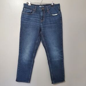 Old Navy Men's Dark Blue Athletic Jeans Size 34x30